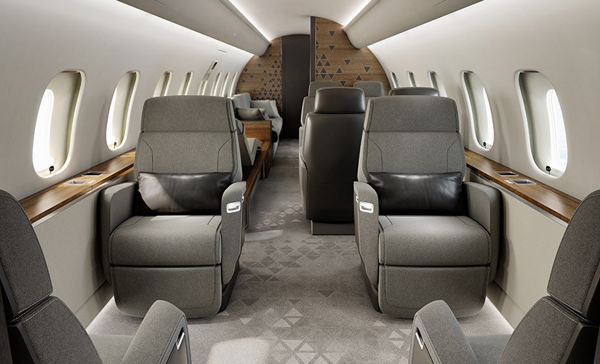 Bombardier Global 5500 Cabin